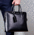 Мужской портфель Burberry мужской кожа черный 123797-3