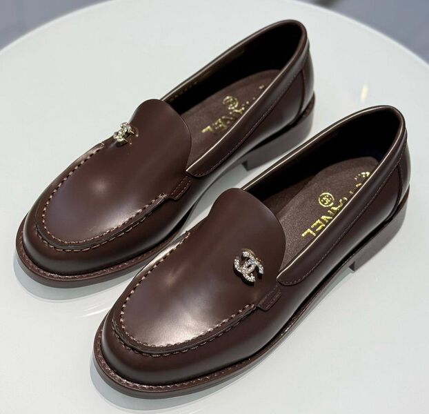 Лоферы Chanel женский кожа 185597