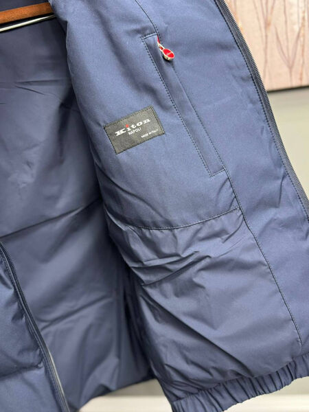 Мужской жилет Kiton мужской синий 165443-4