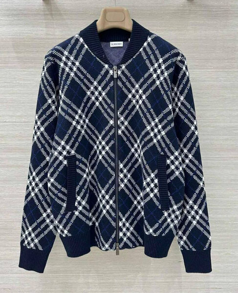Бомбер Burberry женский синий 200343