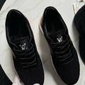 Мужские кроссовки Louis Vuitton мужской текстиль черный 154492-2