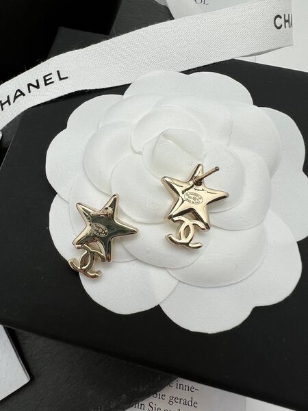 Серьги Chanel бронзовый 175371-3