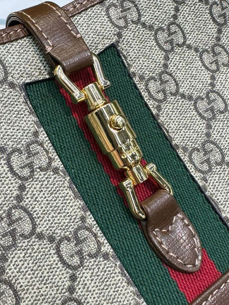 Сумка Gucci Jackie Small женский кожа графитовый 137910-6