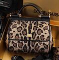 Сумка Dolce & Gabbana женский кожа леопардовый 172345