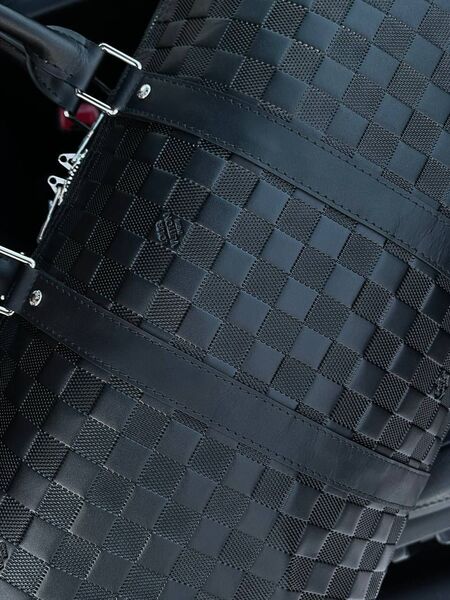 Дорожная сумка Louis Vuitton мужской кожа черный 19174-6
