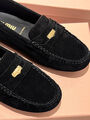 Лоферы Miu Miu женский замша черный 139620-3