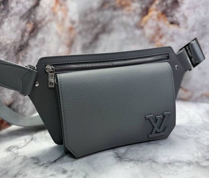 Мужская сумка слинг Louis Vuitton мужской кожа графитовый 121094