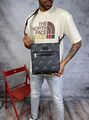 Мужская сумка мессенджер Gucci мужской текстиль синий 42763-2