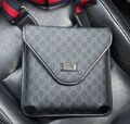 Мужская сумка мессенджер Gucci мужской кожа черный 105730-1