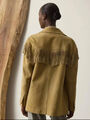 Куртка пиджак Ralph Lauren женский замша бежевый 199623-3