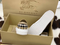 Лоферы Burberry женский текстиль бежевый 39784-4