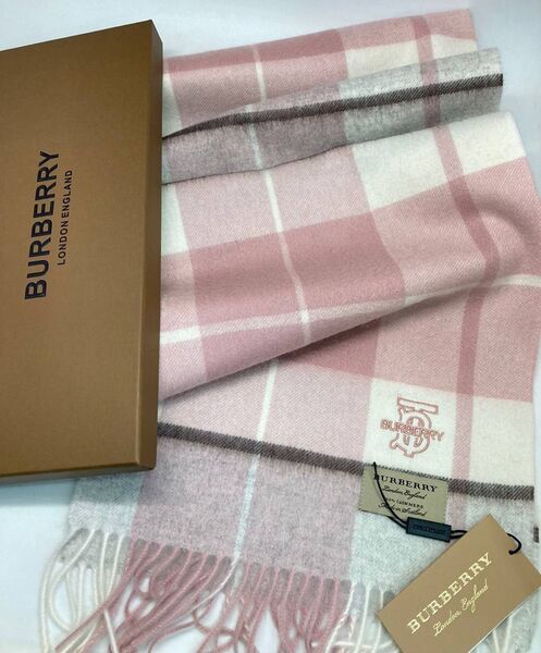 Шарф Burberry женский оранжевый 170548