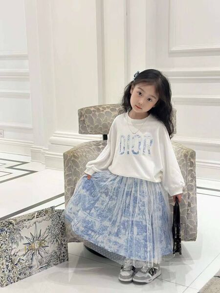 Детский костюм Dior бирюзовый 177491