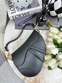 Сумка Dior Saddle женский кожа черный 74392-7