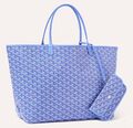 Сумка Goyard женский кожа бирюзовый 186470-1