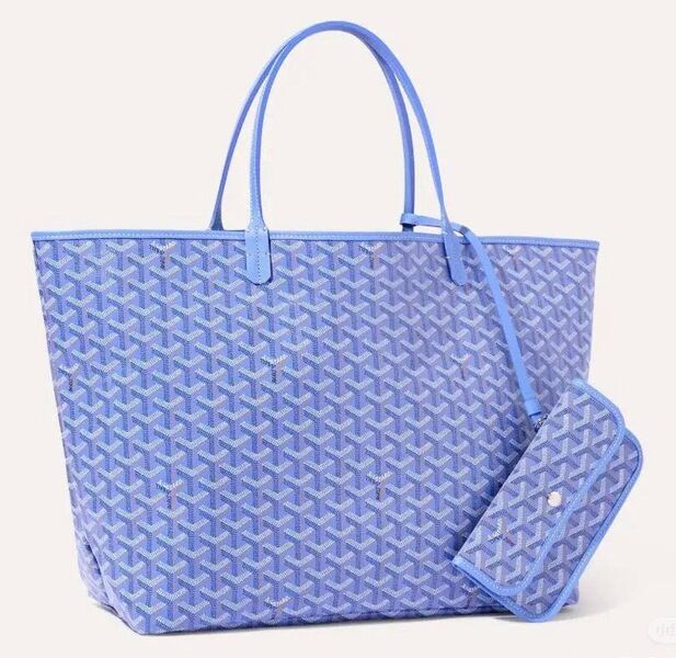 Сумка Goyard женский кожа бирюзовый 186470