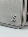 Мужская сумка мессенджер Louis Vuitton мужской кожа графитовый 147910-4