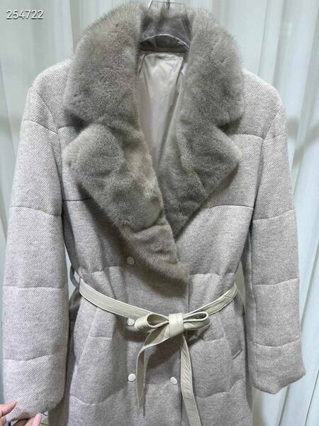 Пальто Loro Piana женский графитовый 129137-5