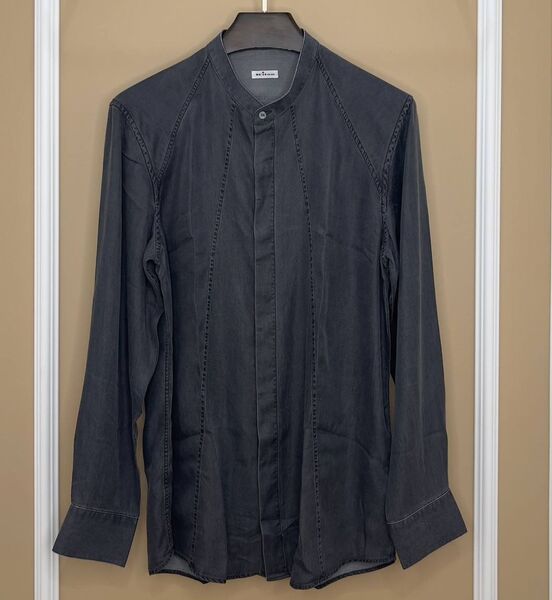 Мужская рубашка Kiton мужской черный 131856