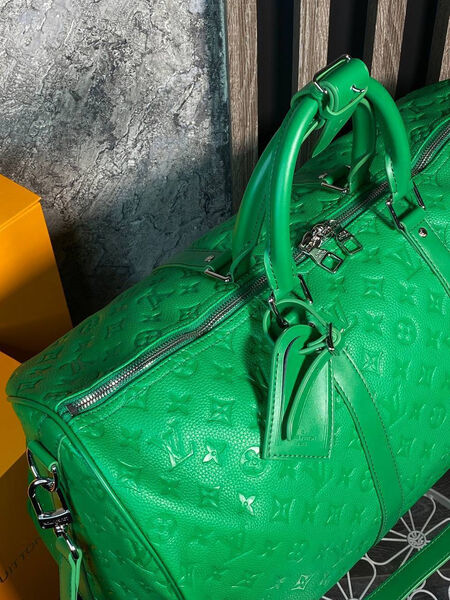 Дорожная сумка Louis Vuitton мужской кожа болотный 19245-8