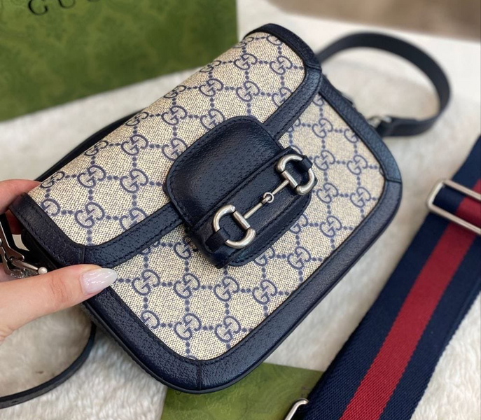 Сумка Gucci женский кожа черный 96995
