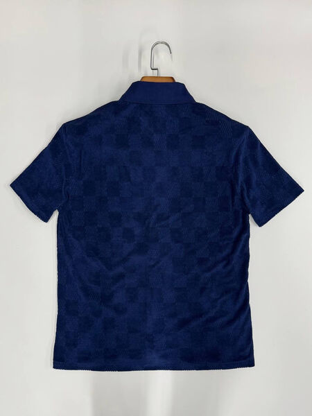 Мужская рубашка Louis Vuitton мужской синий 190335-2