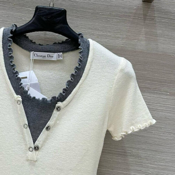 Футболка Christian Dior женский белый 178686-2