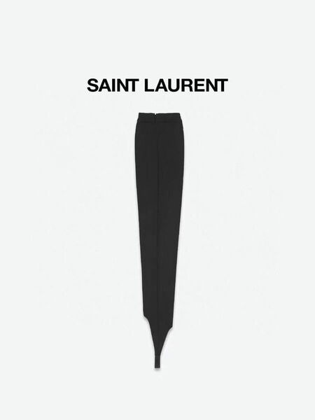 Лосины Saint Laurent женский черный 102197-3