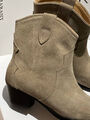 Ботильоны Isabel Marant женский замша болотный 13241-2