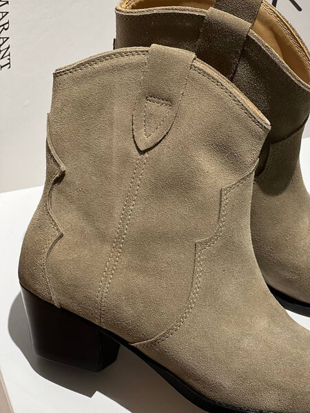 Ботильоны Isabel Marant женский замша болотный 13241-2
