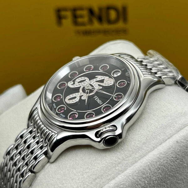 Часы Fendi Crazy Carats черный 155601-4