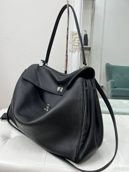 Сумка Balenciaga Rodeo женский кожа черный 152938-2