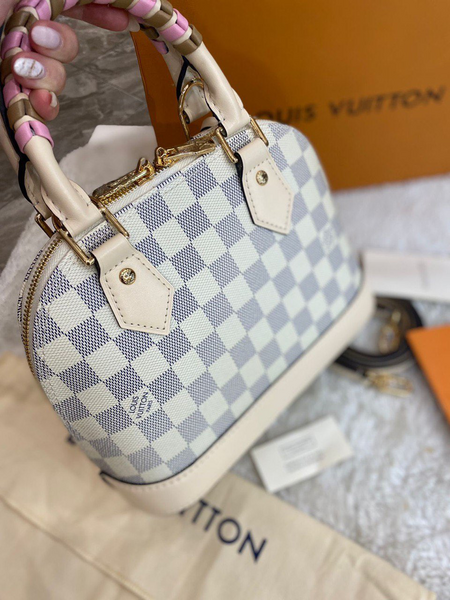Сумка Louis Vuitton женский кожа бежевый 93275-3