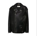 Куртка Saint Laurent женский кожа черный 39290-2