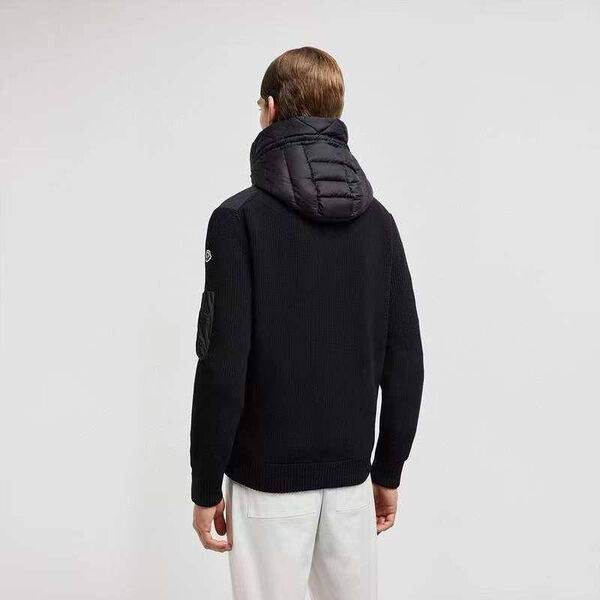 Мужская куртка Moncler мужской черный 161318-5