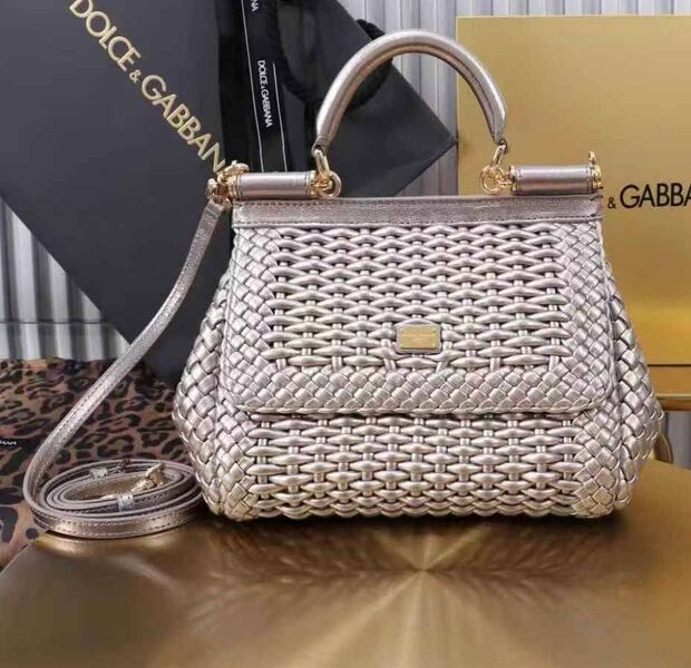 Сумка Dolce & Gabbana женский кожа swift графитовый 192124