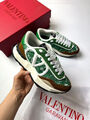 Кроссовки Valentino женский текстиль болотный 110498-2