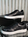 Мужские кеды Philipp Plein мужской кожа черный 151902-4