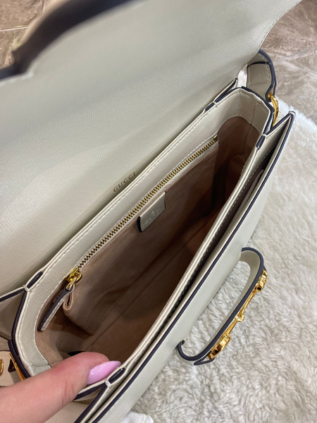 Сумка Gucci женский кожа белый 96999