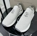 Мужские кроссовки Brunello Cucinelli мужской текстиль графитовый 192920-1