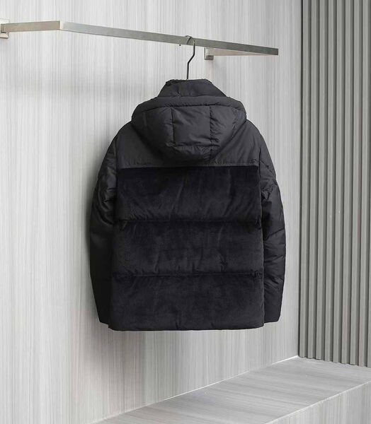 Мужской пуховик Zegna мужской черный 161533-9