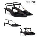 Туфли Celine женский кожа черный 104909-8