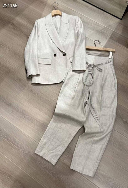 Костюм Brunello Cucinelli женский графитовый 142419-4