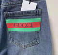 Джинсы Gucci женский джинса синий 99060-4