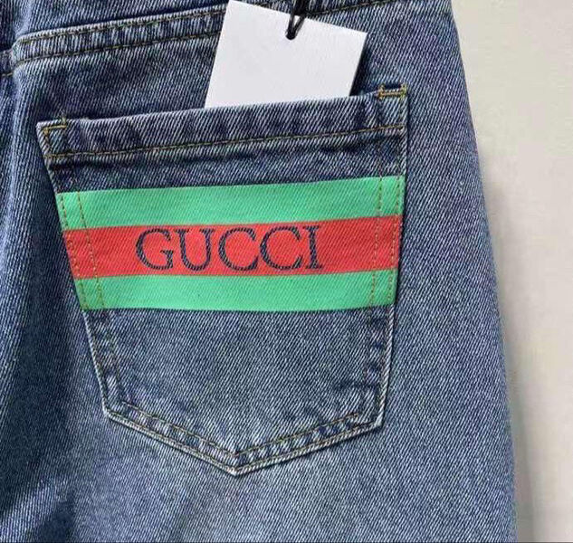 Джинсы Gucci женский джинса синий 99060-4