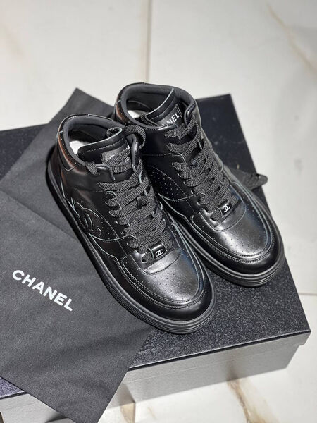 Кеды Chanel женский черный 130308-3