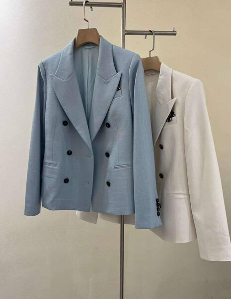 Пиджак Brunello Cucinelli женский графитовый 141807-2