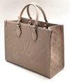 Сумка Louis Vuitton женский кожа бежевый 98541-2