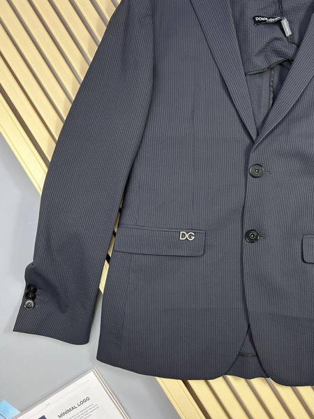 Мужской пиджак Dolce&Gabbana мужской графитовый 51953-3