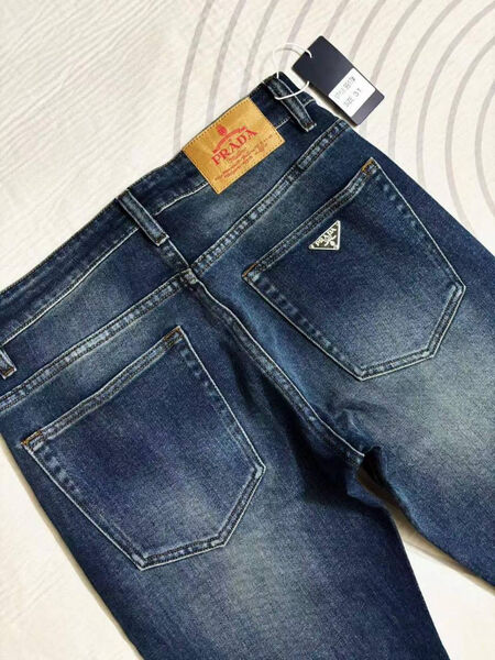 Мужские джинсы Prada мужской джинса синий 158473-6